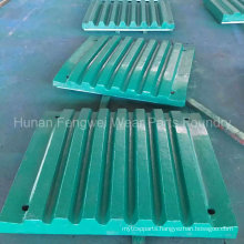 OEM Mining Machinery Jaw Crusher Fixed Jaw Plate for Sale
